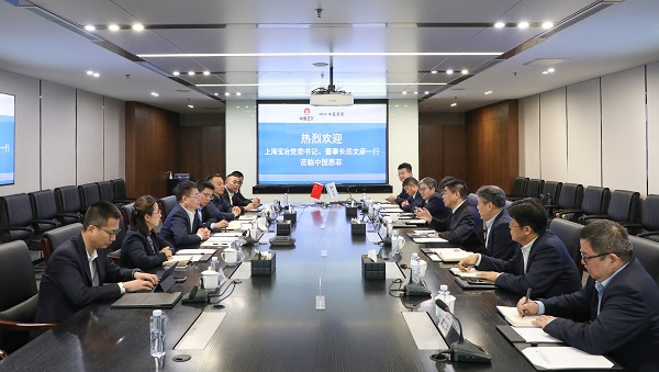 岳文彥一行拜訪中國恩菲黨委書記、董事長劉誠